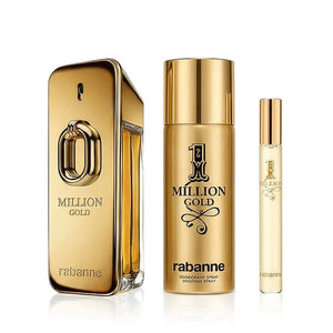 SET Rabanne Million Gold EDP Intense 100 ml + EDT MINI 1 Milion 10 ml + DEO VAPO 1 Million 150 ml
