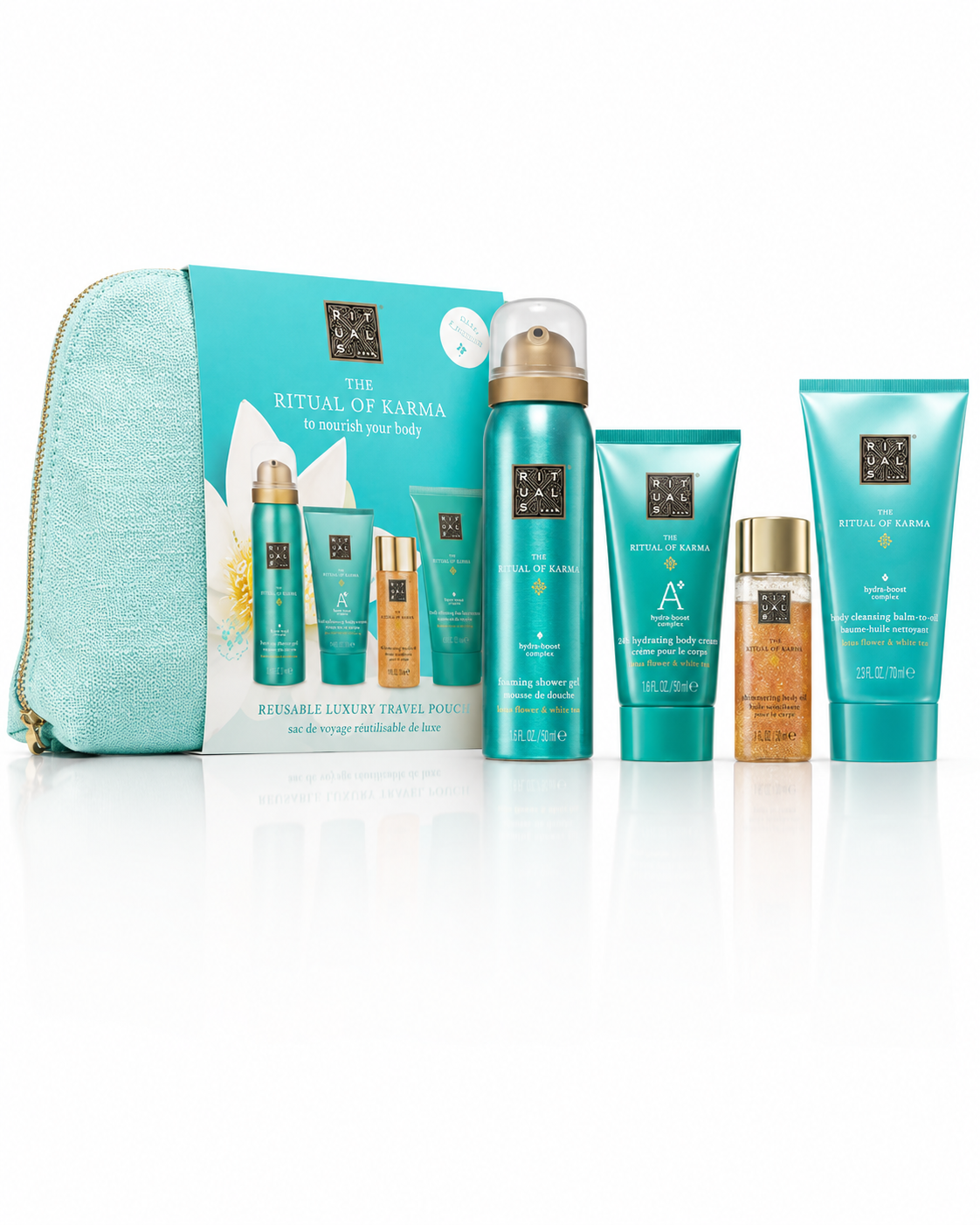 SET Travel Rituals Ritual Of Karma 50fsg.30bo.20bm.70wbc