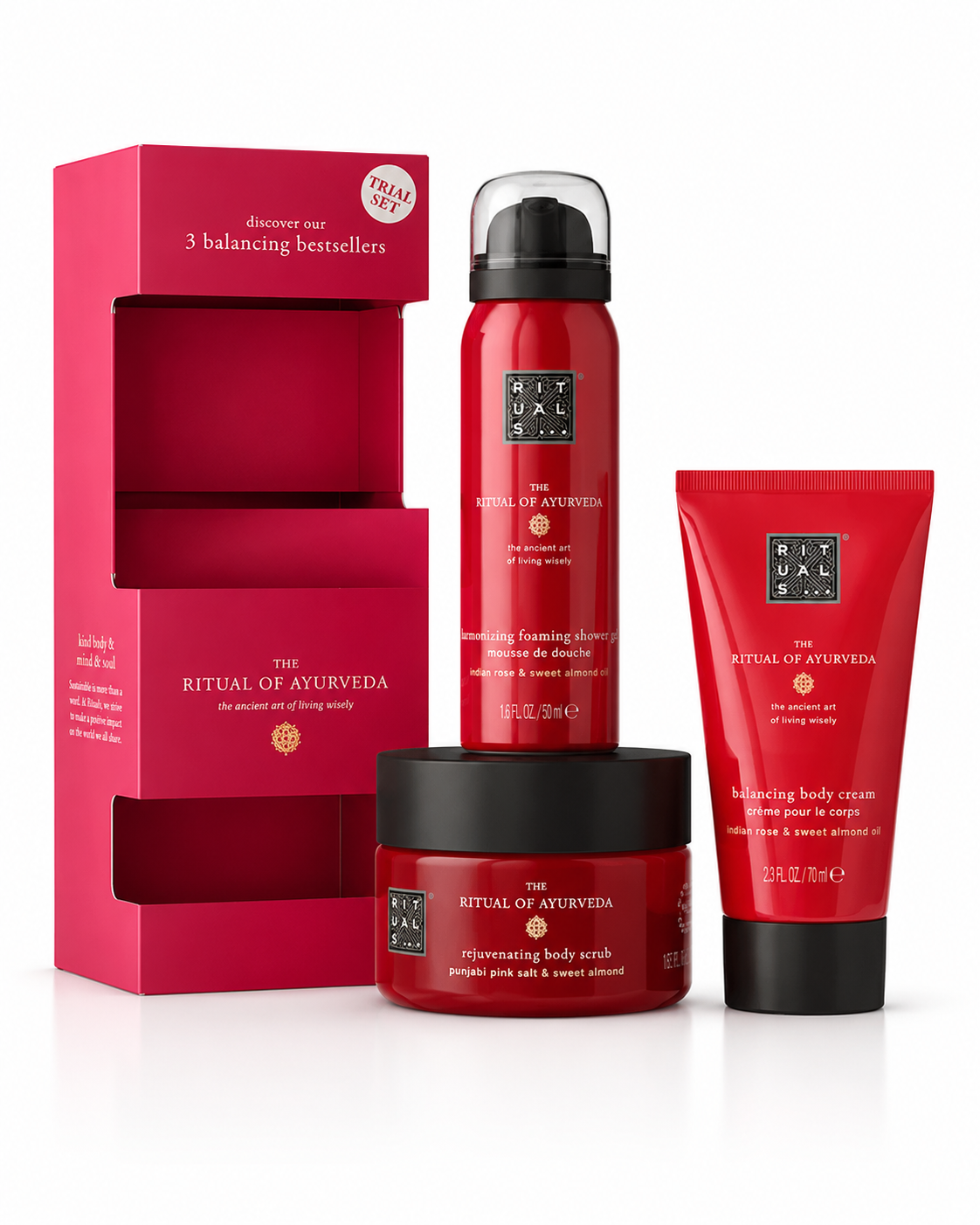 SET Rituals The Ritual Of Ayurveda 50fsg.125scrb. 70bc