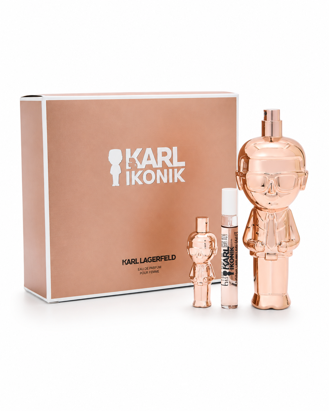 SET Karl Lagerfeld Ikonik Pour Femme EDP 100ml + EDP MINI 7,5ml + EDP MINI 4,5ml
