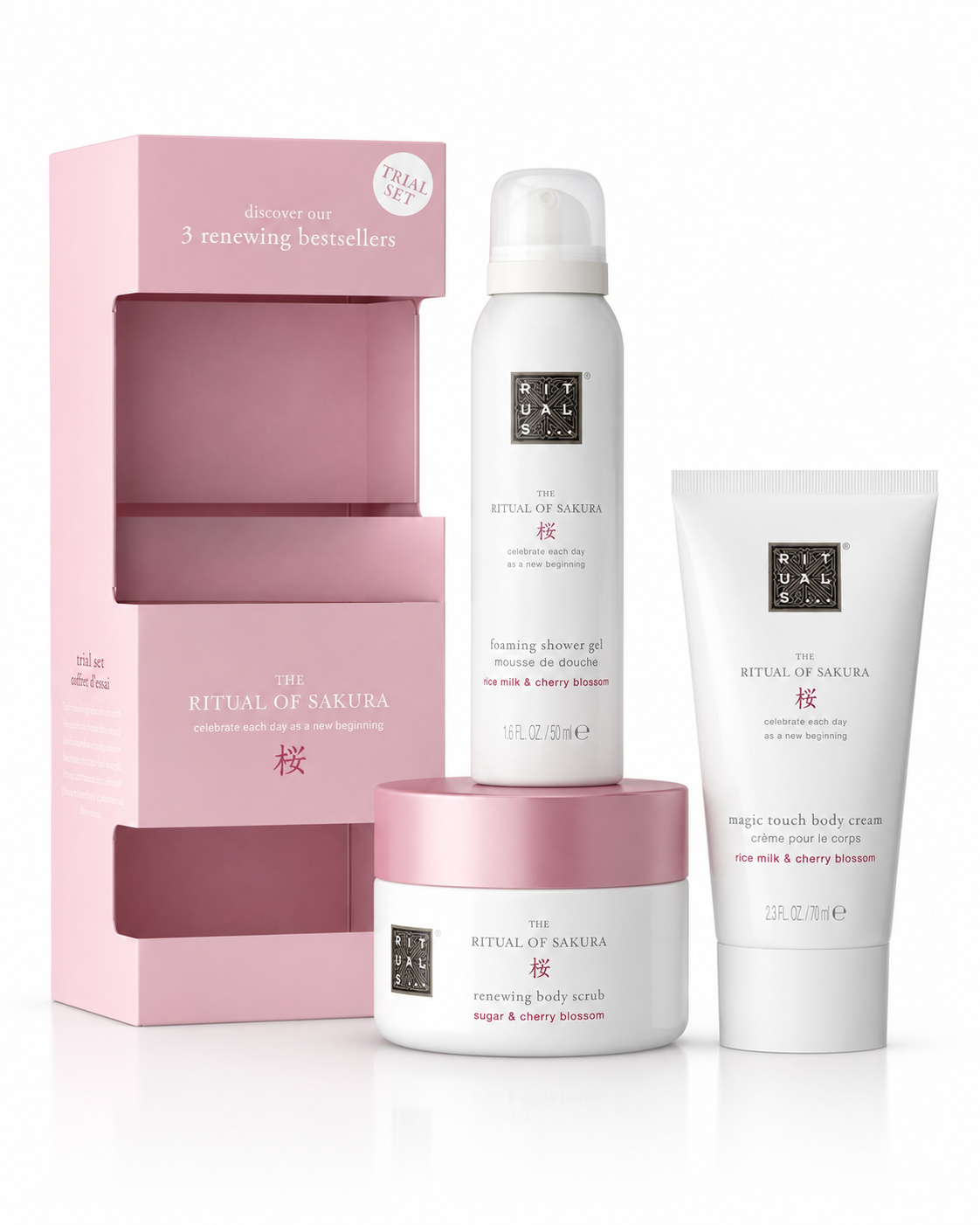 SET Rituals The Ritual Of Sakura 50fsg.125scrb.70bc